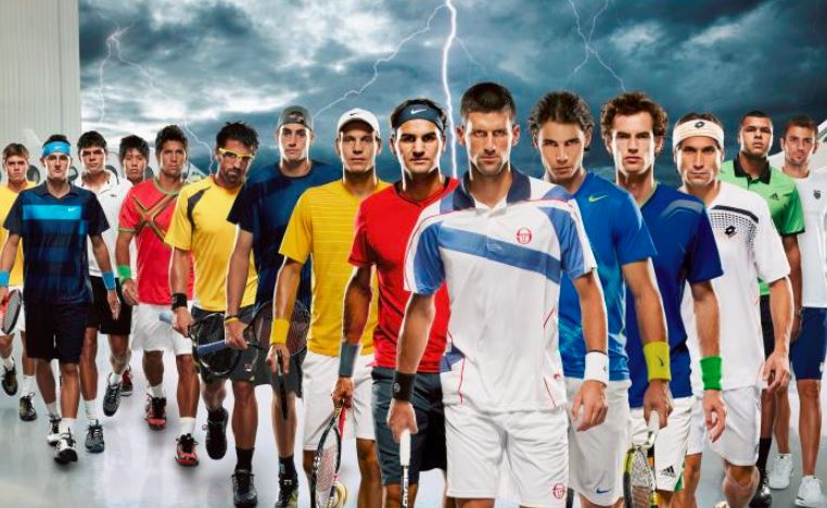 Top ranked tennis players