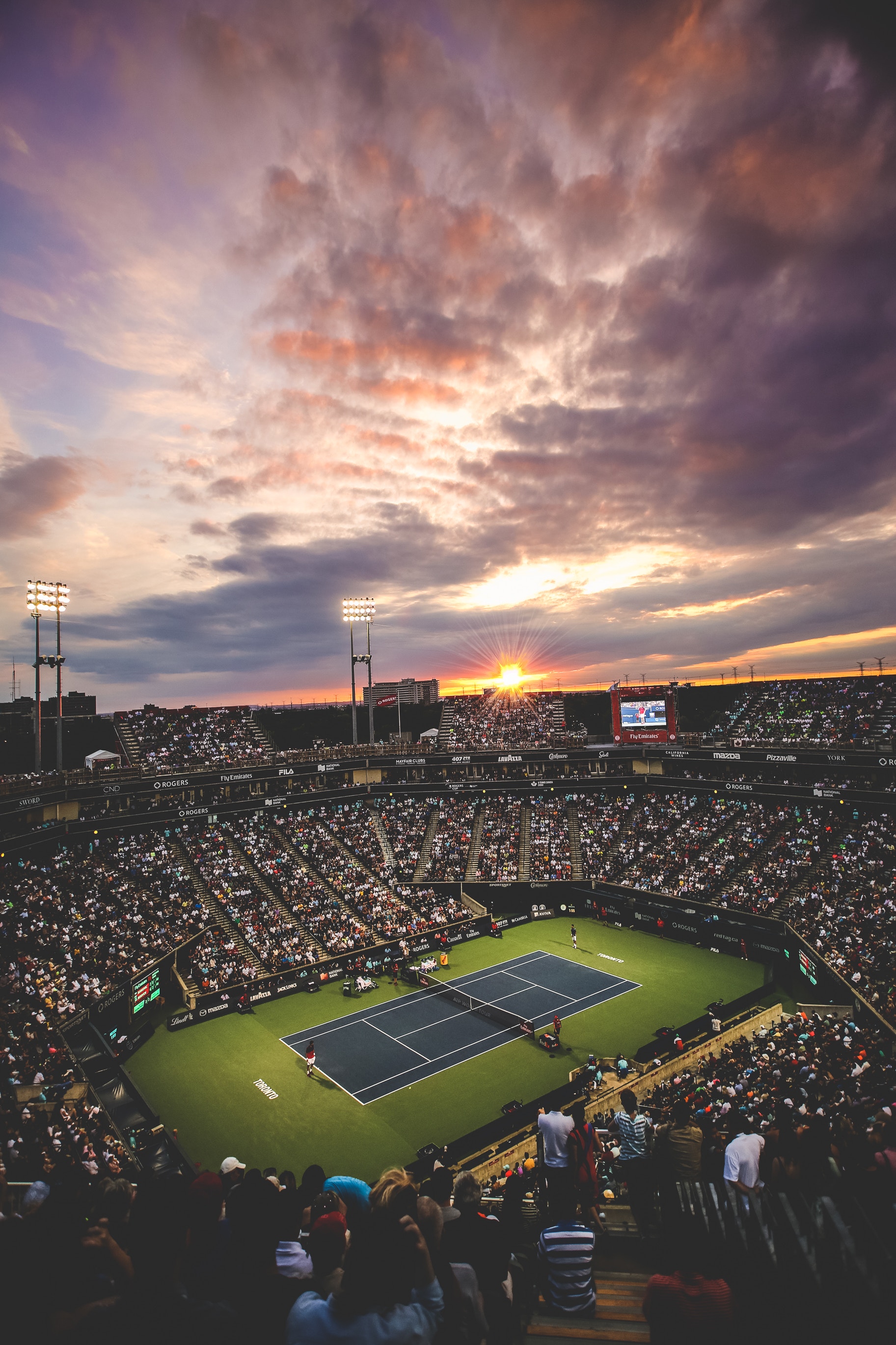 Tennis stadium
